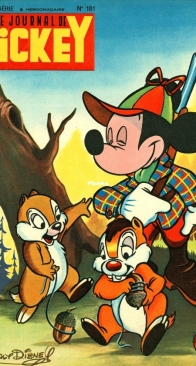 Le Journal de Mickey 0181 - Hachette 1955 - French