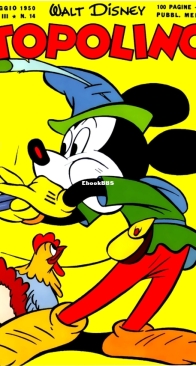 Topolino 0014 - Mondadori 1950 - Italian