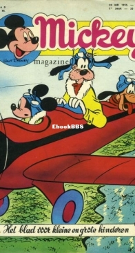 Mickey Magazine 242 - N.V. Uitgaven Pont-Levis 1955 - Dutch