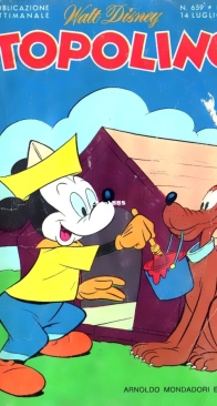Topolino 0659 - Mondadori 1968 - Italian