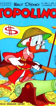 Topolino 0598 - Mondadori 1967 - Italian