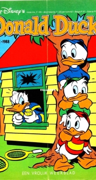 Donald Duck - Dutch Weekblad - Issue 32 - 1988 - Dutch