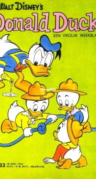 Donald Duck - Dutch Weekblad - Issue 33 - 1962 - Dutch