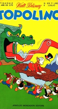 Topolino 0919 - Mondadori 1973 - Italian