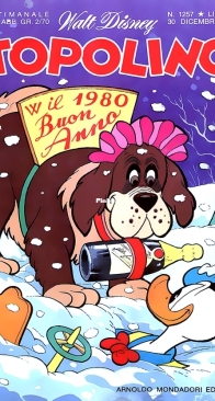 Topolino 1257 - Mondadori 1979 - Italian