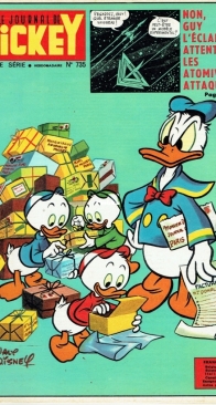 Le Journal de Mickey 0735 - Hachette 1966 - French