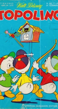 Topolino 0952 - Mondadori 1974 - Italian
