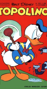 Topolino 0359 - Mondadori 1962 - Italian
