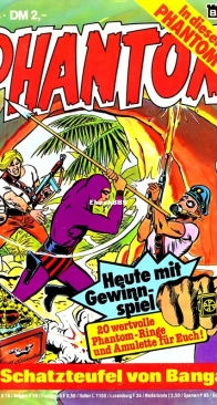 Phantom 188 - Die Schatzteufel von Bangalla - Bastei 1981 - German