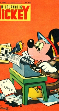 Le Journal de Mickey 0313 - Hachette 1958 - French