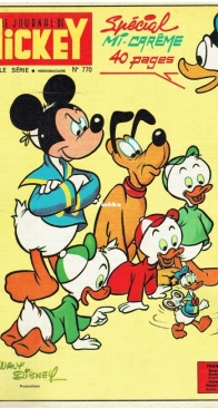 Le Journal de Mickey 0770 - Hachette 1967 - French