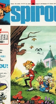 Le Journal de Spirou 1801 - Dupuis 1972 - French