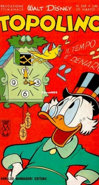 Topolino 0538 - Mondadori 1966 - Italian