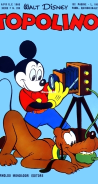 Topolino 0233 - Mondadori 1960 - Italian