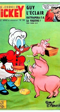 Le Journal de Mickey 0792 - Hachette 1967 - French