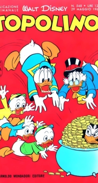 Topolino 0548 - Mondadori 1966 - Italian