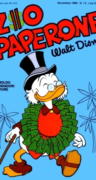 Zio Paperone 13 - Walt Disney - 1988 - Italian