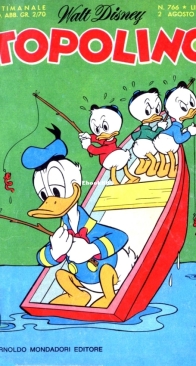 Topolino 0766 - Mondadori 1970 - Italian