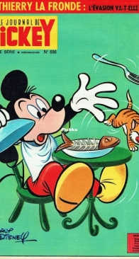 Le Journal de Mickey 0656 - Hachette 1964 - French