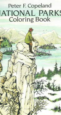 National Parks - Dover Coloring Book - English