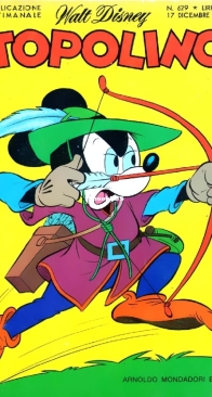 Topolino 0629 - Mondadori 1967 - Italian