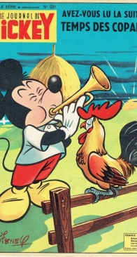 Le Journal de Mickey 0531 - Hachette 1962 - French