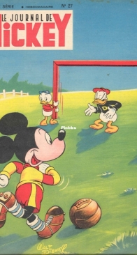 Le Journal de Mickey 0027 -  Hachette 1952 - French
