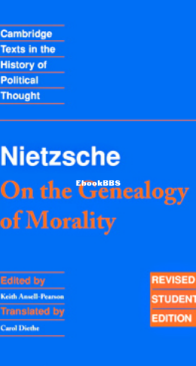 On the Genealogy of Morality - Friedrich Nietzsche - English