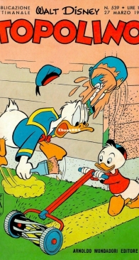 Topolino 0539 - Mondadori 1966 - Italian
