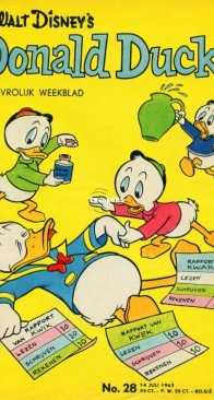 Donald Duck - Dutch Weekblad - Issue 28 - 1962 - Dutch