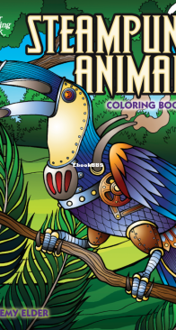 Steampunk Animals - Dover Coloring Book - English