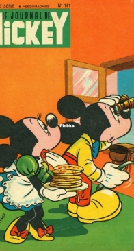 Le Journal de Mickey 0141 - Hachette 1955 - French