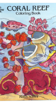 Coral Reef - Dover Coloring Book - English