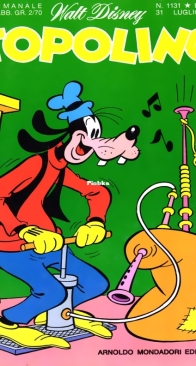 Topolino 1131 - Mondadori 1977 - Italian
