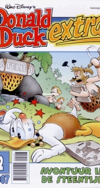 Donald Duck Extra - Avontuur In De Steentijd - Issue 02 - De Geïllustreerde Pers B.V. 2007 - Dutch