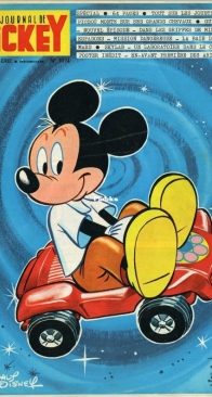 Le Journal de Mickey 1014 - Hachette 1971 - French