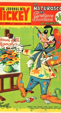 Le Journal de Mickey 1041 - Hachette 1972 - French