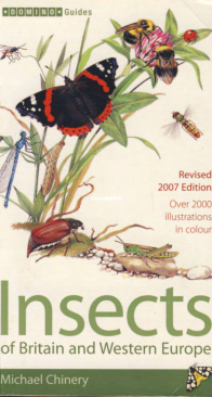 Insects of Britain and Western Europe - Michael Chinery - English