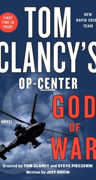 God of War - Tom Clancy's Op-Center 19 - Jeff Rovin, Tom Clancy, Steve Pieczenik - English