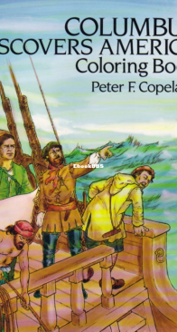 Columbus Discovers America - Dover Coloring Book - English