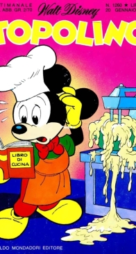 Topolino 1260 - Mondadori 1980 - Italian