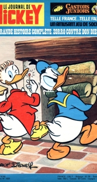 Le Journal de Mickey 1223 - Hachette 1975 - French