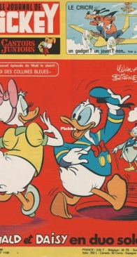 Le Journal de Mickey 1198 - Hachette 1975 - French