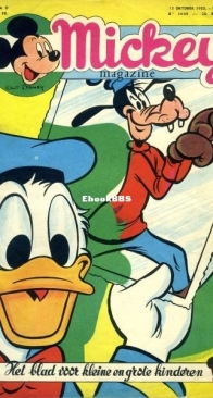 Mickey Magazine 262 - N.V. Uitgaven Pont-Levis 1955 - Dutch
