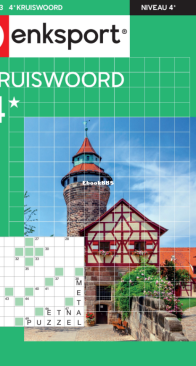 Denksport Kruiswoord 4 - Issue 303 - June 2025 - Dutch