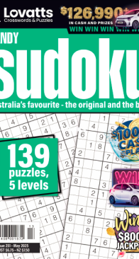 Lovatts Handy Sudoku - Issue 251 - 2025 - English
