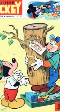 Le Journal de Mickey 0911 - Hachette 1969 - French