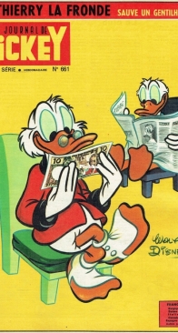 Le Journal de Mickey 0661 - Hachette 1965 - French