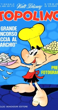 Topolino 1178 - Mondadori 1978 - Italian