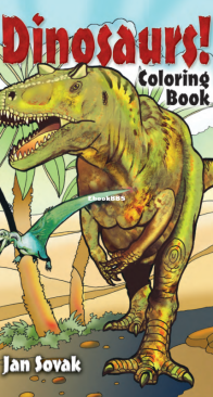 Dinosaurs - Dover Coloring Book - English